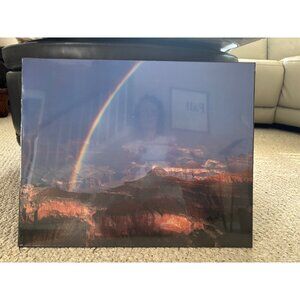 Vintage 16x20 Ready to Hang or Frame Print New Grand Canyon Rainbow